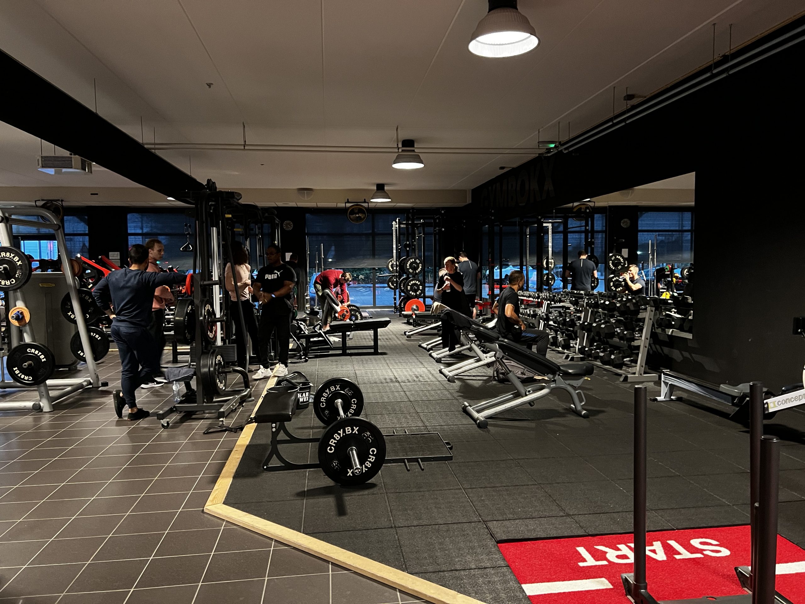 Sfeerimpressie gym